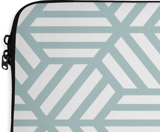 Housse pour ordinateur portable - Sacoche pour ordinateur portable - Design - Vert - Motifs - Ordinateur portable - 17 pouces - Housse pour ordinateur portable