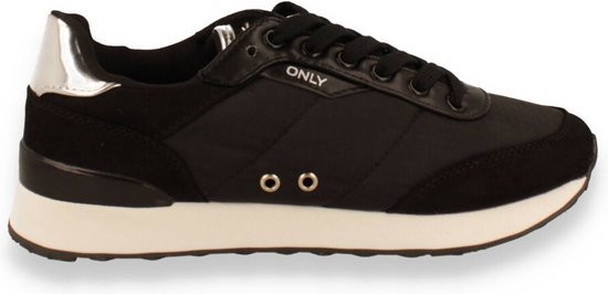 Only Sahel-12 Nylon Sneaker Black ZWART 36