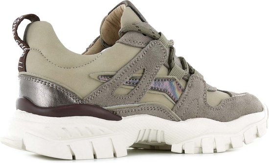Sneakers | Meisjes | Taupe | Leer | Shoesme | Maat 33 | bol.com