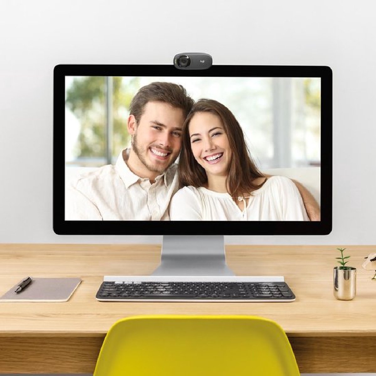 Logitech C310 HD Webcam: 720p, 5 MP foto's, RightLight 2 thumbnail 4