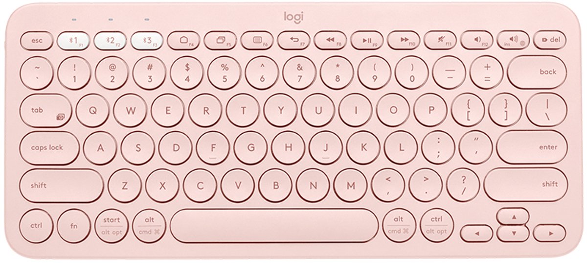 Logitech K380 Draadloos Toetsenbord QWERTY Roze