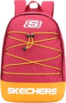 Skechers Pomona Backpack S1035-02, Unisex, Rood, Rugzak, maat: One size