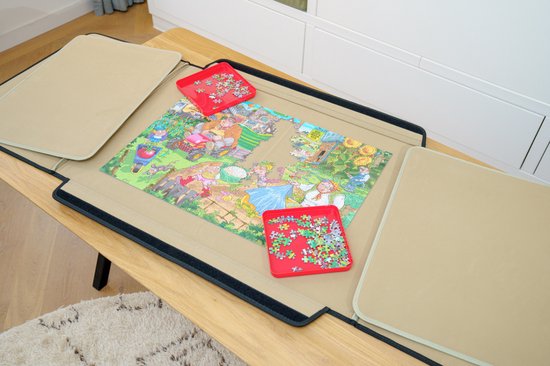 Jumbo Portapuzzle Standaard voor puzzels tot 1500 stukjes - 90,6 x 60,5 cm - Puzzelmap - Jumbo
