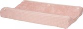 Koeka Aankleedkussenhoes wafel Amsterdam - roze 45x73cm