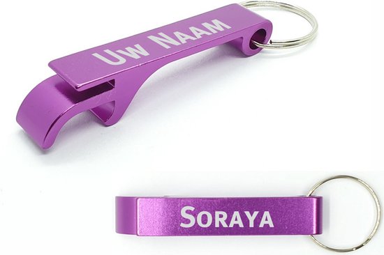 Ouvre-bière avec nom - Soraya