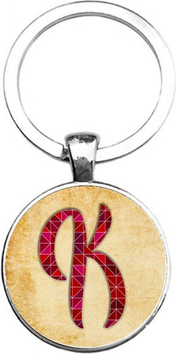 Sleutelhanger Glas - K