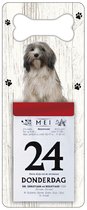 Scheurkalender 2024 Hond: Tibetaanse Terrier