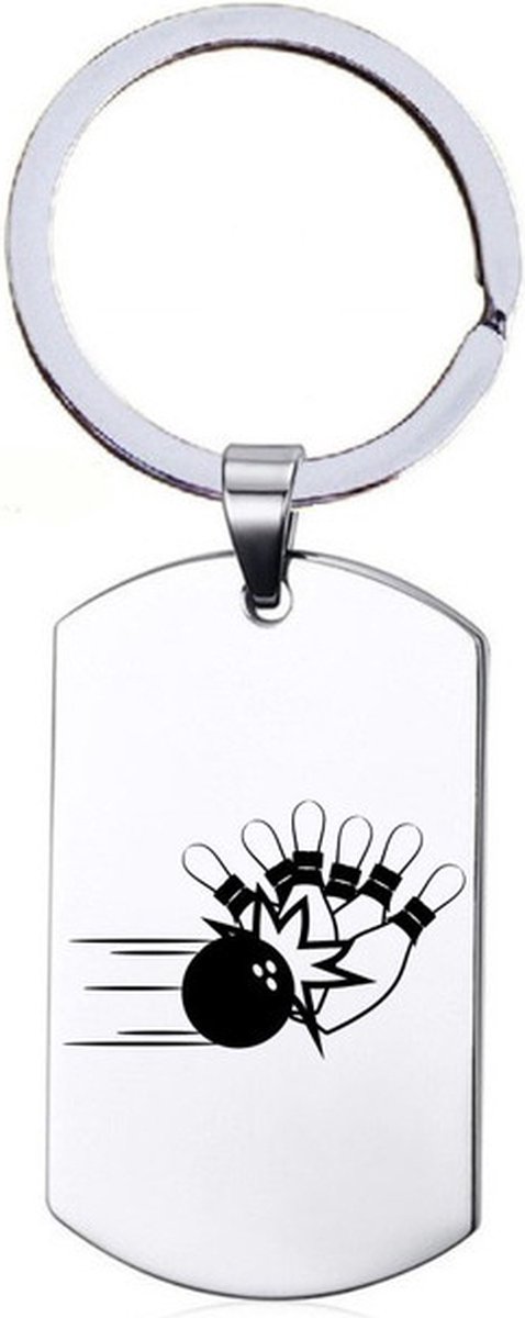 Sleutelhanger RVS - Bowling