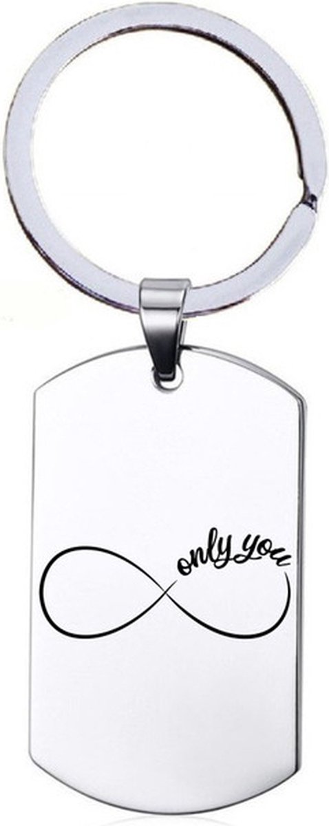 Sleutelhanger RVS - Only You