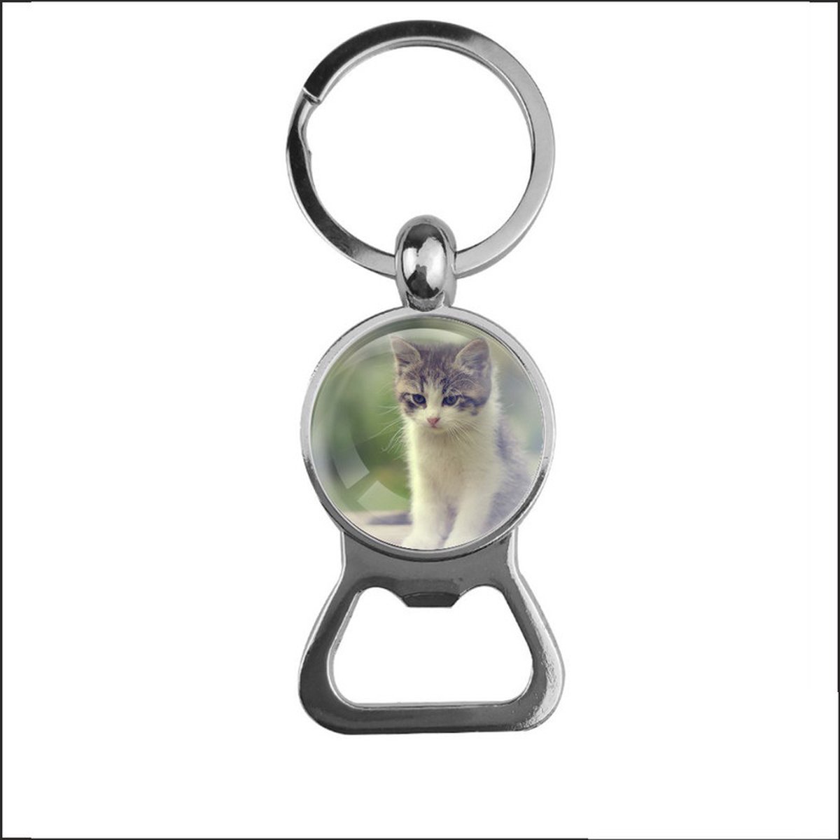 Bieropener Glas - Kat
