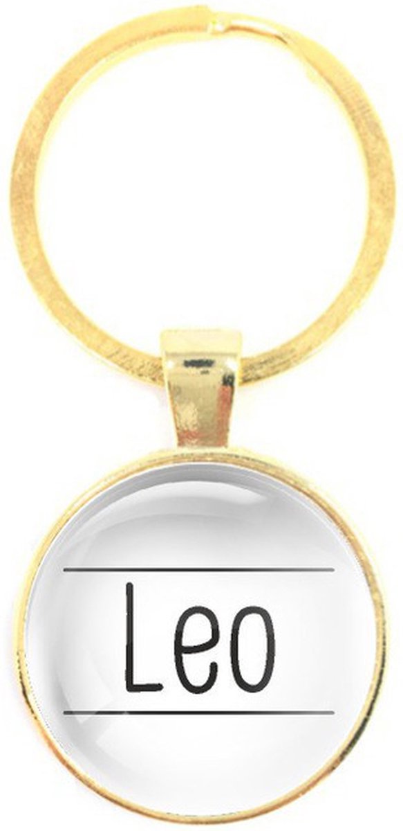 Sleutelhanger Glas - Leo