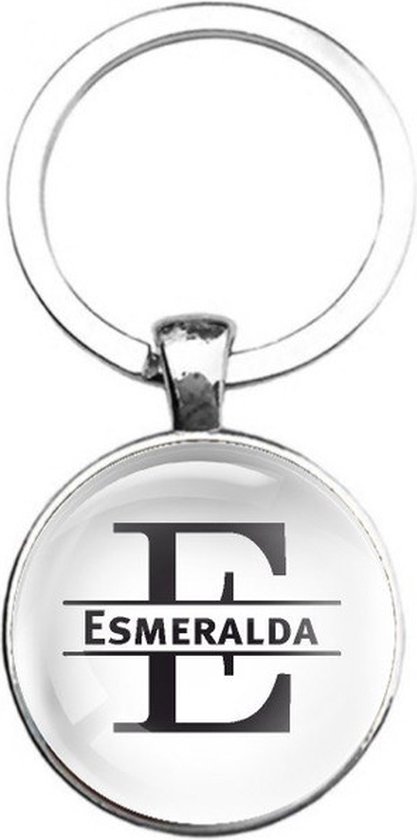 Sleutelhanger Glas - Esmeralda