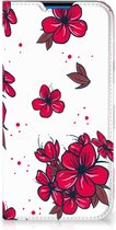 Smartphone Hoesje Geschikt voor iPhone 14 Pro Max Mobiel Cover Blossom Red