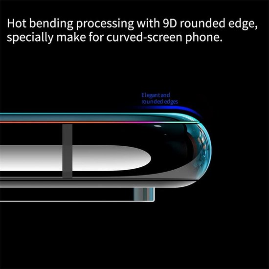 Huawei Mate 20 Pro Full Screen Protector 1x - protecteur d'écran - plein verre - protection - verre de protection - ZT Accessoires