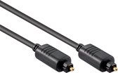 Câble audio numérique optique Toslink - 4mm / noir - 1 mètre