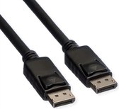 Nedis DisplayPort-Kabel | DisplayPort Male | DisplayPort Male | 8K@60Hz | Vernikkeld | 3.00 m | Rond | PVC | Zwart | Label