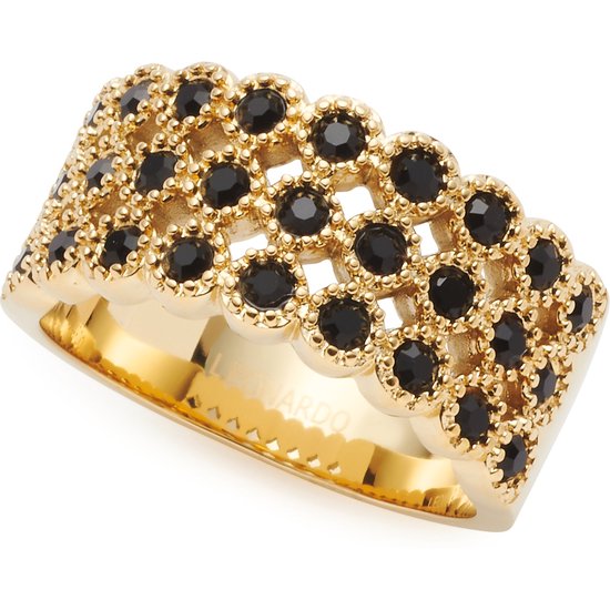 Leonardo Damenring Edelstahl 32019885 - Vintage Look Mit Gravur-Option