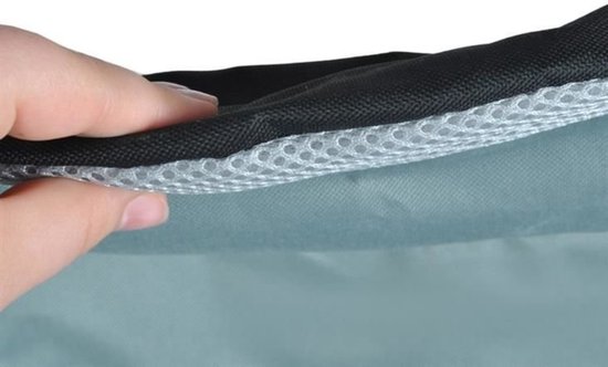 Campingstoel vouwstoel Visstoel- Zwart/Grijs - strandstoel - geen Hoes — afbeelding 3