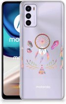 GSM Hoesje Motorola Moto G42 Bumper Hoesje Doorzichtig Boho Dreamcatcher