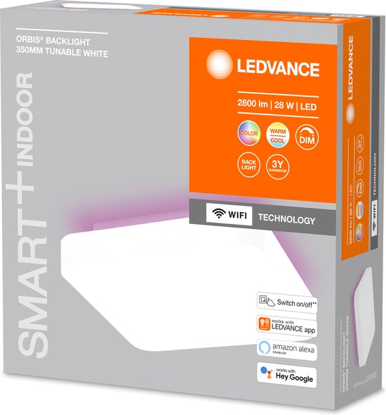 Oplaadbare LED Oriëntatielamp en Zaklamp - 220-240 V AC 50 Hz - 1.3 W