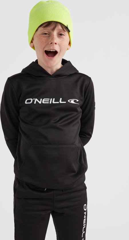 O'Neill Fleeces Boys RUTILE HOODED FLEECE Black Out - B 104 - Black Out - B 65% Polyester Recyclé, 35% Polyester