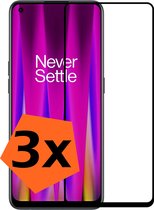 Screenprotector Geschikt voor OnePlus Nord CE 2 Lite Screenprotector Bescherm Glas - Screenprotector Geschikt voor OnePlus Nord CE 2 Lite Screen Protector Tempered Glass Full Screen Full Cover - 3 PACK