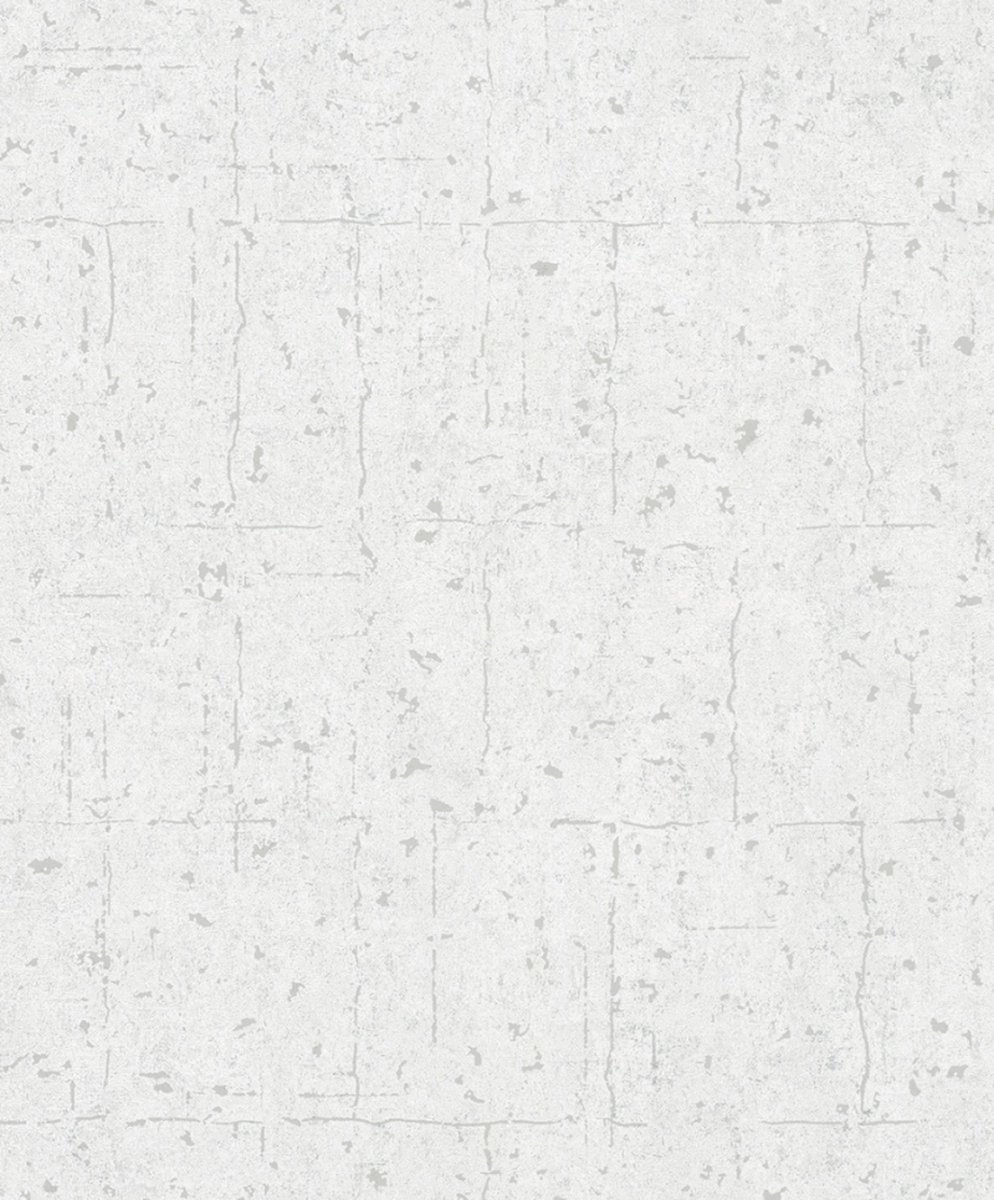 Behang met grove structuur en metallic accenten - Behang - Wandbekleding - Wanddecoratie - Vliesbehang - Assorti 2022-2024 - 0,53 x 10,05 M.
