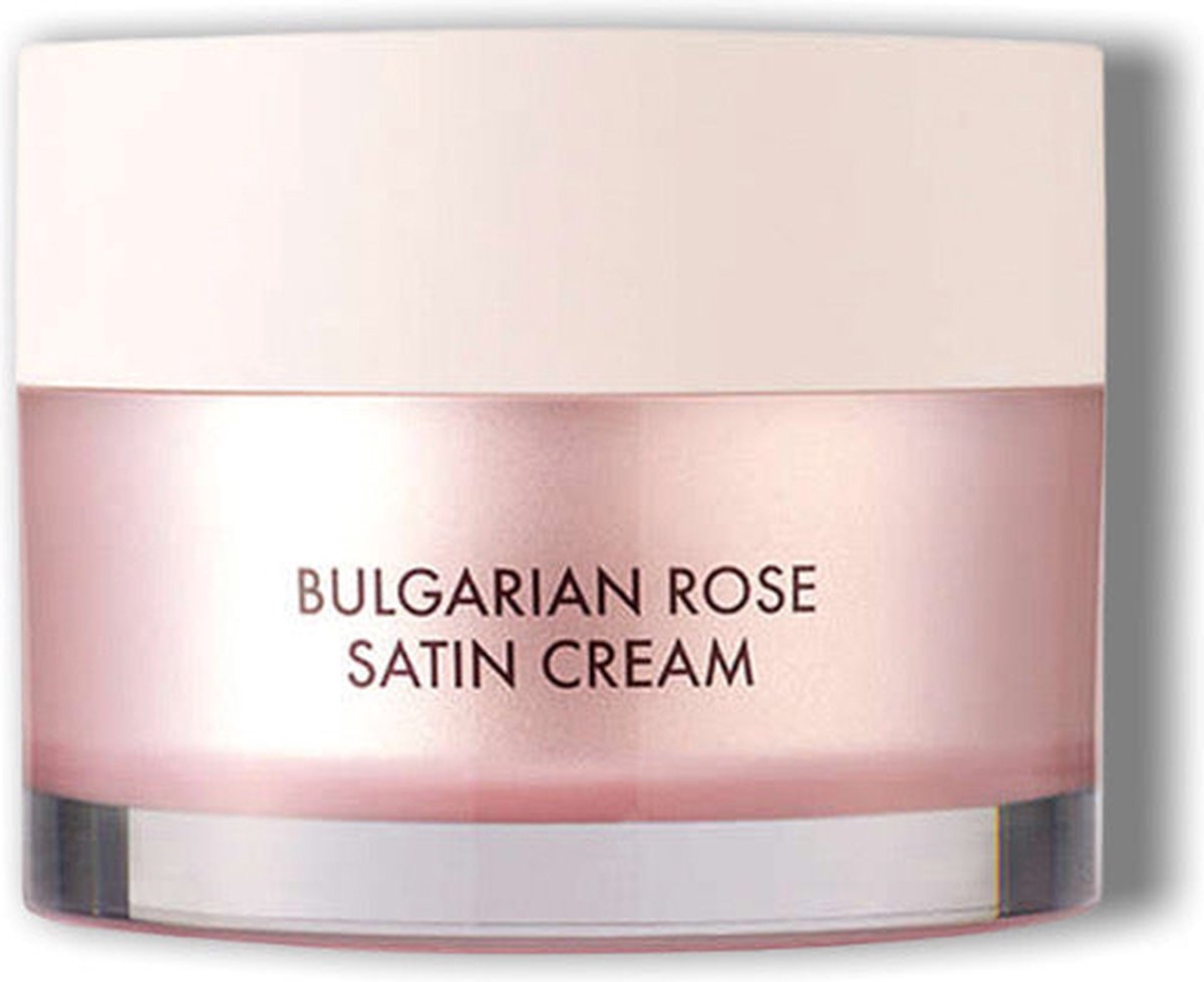 Bulgarian Rose Satin Cream - Hydratační Pleťový Krém 55ml