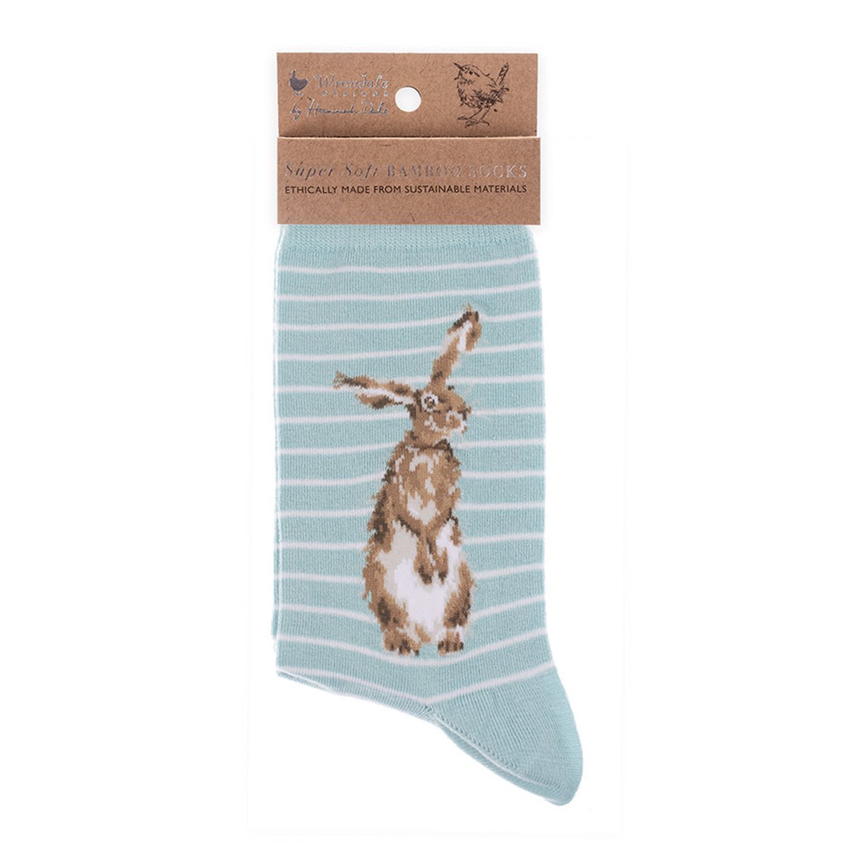 Wrendale Designs - Sokken - Hare and the Bee / Haas