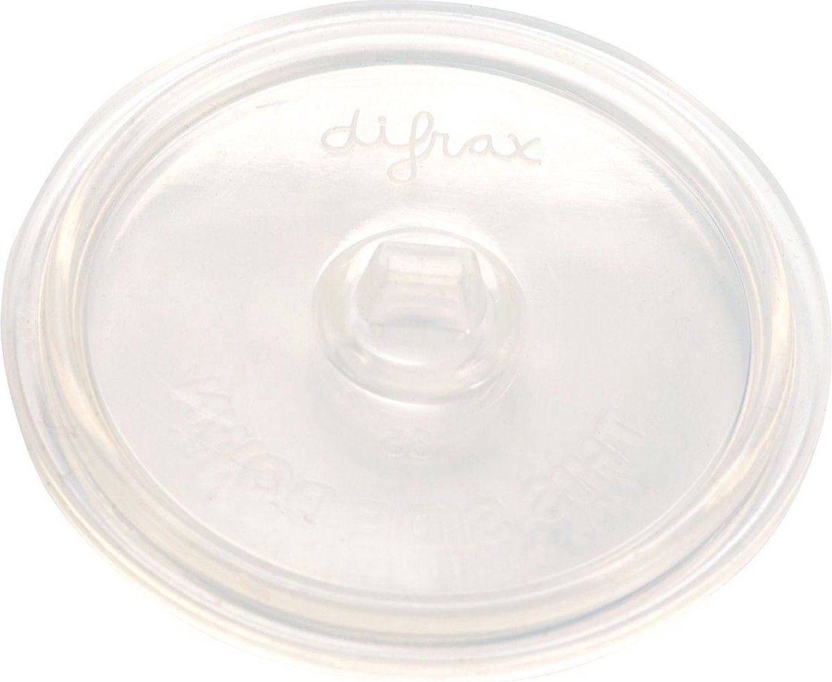 Difrax Ventiel Transparant 2 Stuks