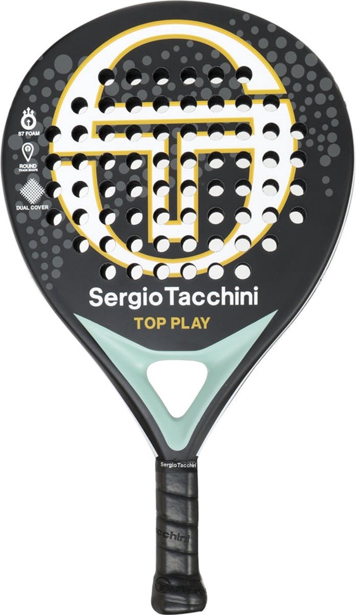 Sergio Tacchini Top Play padelracket - White-Black