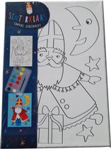 Canvas Sinterklaas - Schilderset