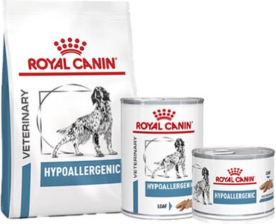 Wat is er mis wijsvinger Dertig Royal Canin Hypoallergenic Hond - 2 x 12 x 400 g blikken | bol.com