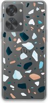Case Company® - Hoesje geschikt voor OnePlus Nord 2T hoesje - Terrazzo N°13 - Soft Cover Telefoonhoesje - Bescherming aan alle Kanten en Schermrand