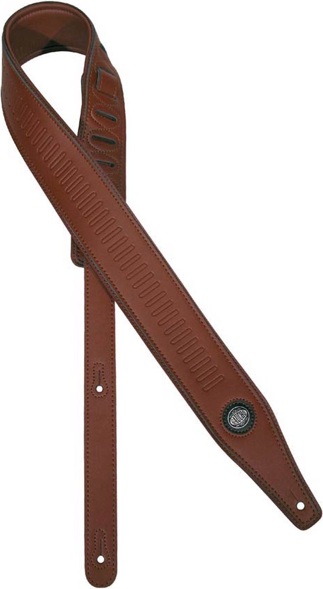 Gaucho GST-643-BR gitaarriem, kunstleer, bruin