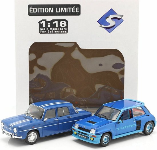 Solido 1/18 Renault R8 Gordini & Renault R5 Turbo Pack/Set