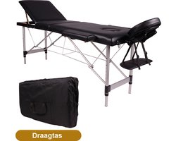 Massagetafel Aluminium - Behandeltafel - 3-Zones - 8 Hoogtestanden - Goets