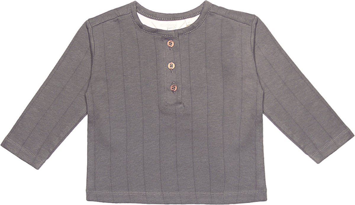 Moodstreet Petit Jules Tops & T-shirts Baby - Shirt - Grijs - Maat 68