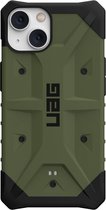 UAG Pathfinder Backcover magnetische ring iPhone 14 Plus hoesje - Olive