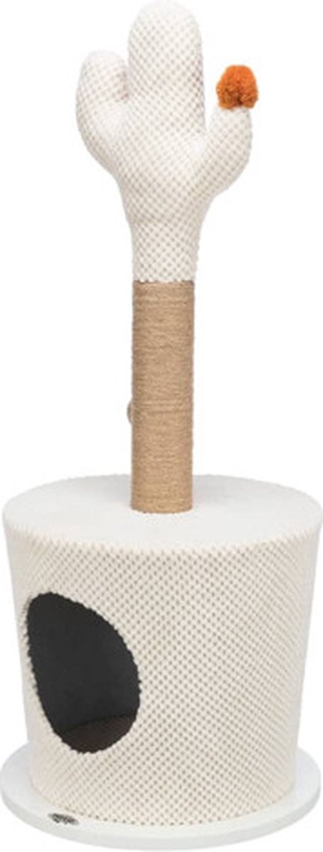 TRIXIE Kattenkrabpaal met cactus 36x84 cm crèmekleurig