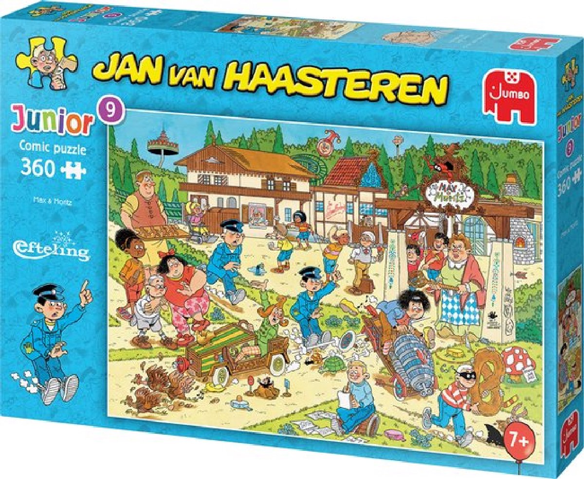 Jan van Haasteren Junior Max & Moritz Efteling 360 stukjes
