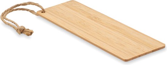 Marque-page - Marque-page - Marque-page - Durable - Bois de Bamboe - Jute - beige