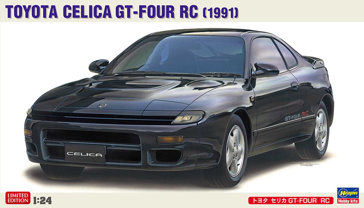 1:24 Hasegawa 20571 Toyota Celica GT-Four RC Plastic Modelbouwpakket