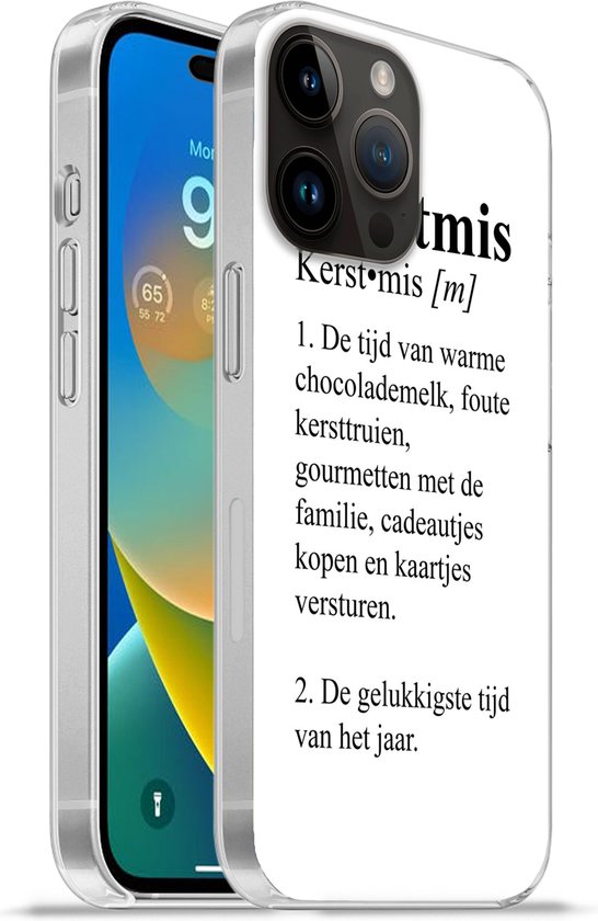 1st Kerstmis 3D reliëf Kerstman Rendier Sneeuw Siliconen Telefoonhoesje