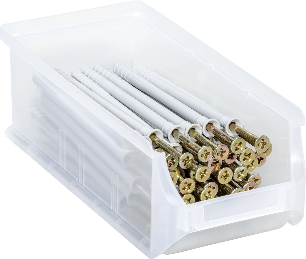 Allit Transparante magazijnbakjes Profiplus en ophangbord - ProfiPlus bakje 4 - 7.6 liter transparant | Allit