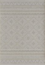Bol.com the carpet Calgary Robuust outdoor tapijt modern design weerbestendig en uv-bestendig voor balkon terras en serre ook ge... aanbieding