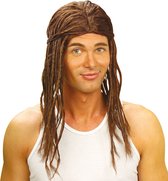 Pruik Dreadlocks Bruin | One Size