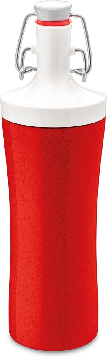 Waterfles, 425 ml, Organic Rood - Koziol | Plopp To Go