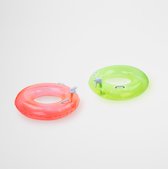 Sunnylife - Kids Pool Floats Zwemband met Waterpistool Citrus-Neon Coral Set van 2 Stuks - PVC - Multicolor