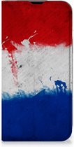 Flip Cover Geschikt voor iPhone 14 Telefoonhoesje Nederlandse Vlag